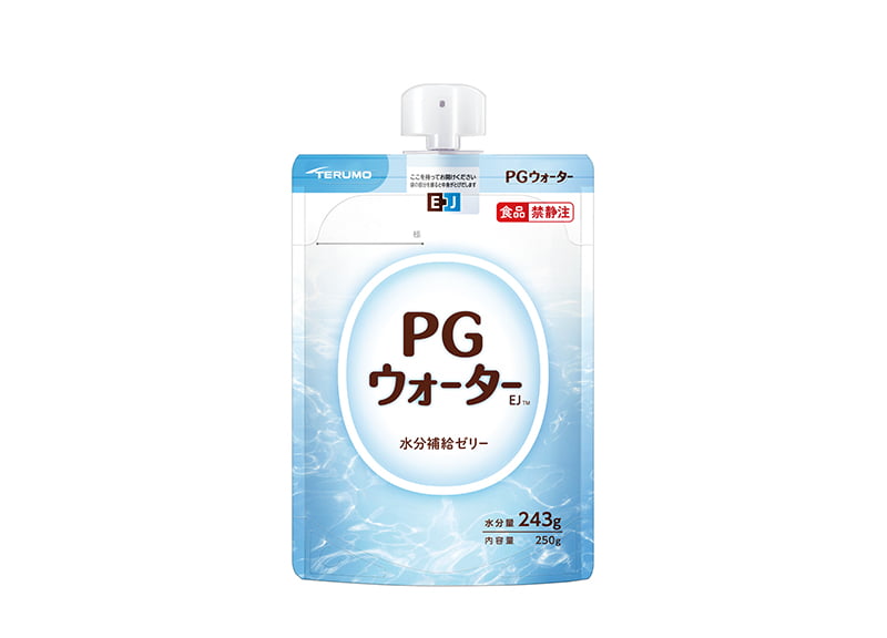 取寄 介護食 濃厚流動食 250g×18個 テルモ PGウォーターEJ
