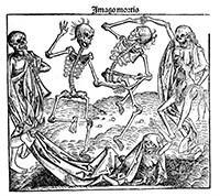 死の舞踏(ヴォルゲムート 1493年)