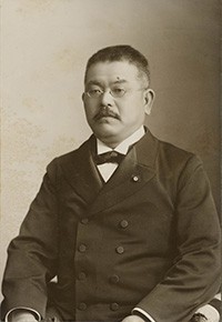 ペスト菌発見当時の北里柴三郎(1853-1931)